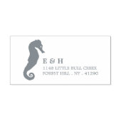 Seahorse Zelfinktende Stempel (Design)