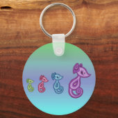 SeaHorsey3 Sleutelhanger (Voorkant)