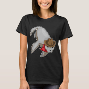 Seal Cowboy pet T-shirt