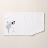 Seal Design Monogrammed Bad Handdoek (Handdoek)