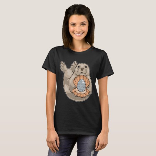 Seal Easter Pearl T-shirt (Voorkant volledig)