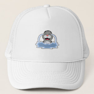 Seal in Water Trucker Pet