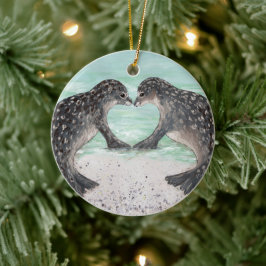 Seal Love Ornament