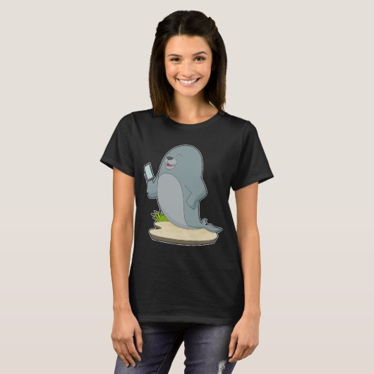 Seal Mobile T-shirt (Voorkant volledig)