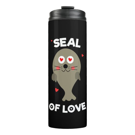 SEAL OF LOVE THERMOSBEKER (Voorkant)