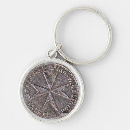 Seal of St. Stephen Tuscany Medici Sleutelhanger (Voorkant)