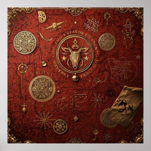 Seal of the Hidden Order Poster (Voorkant)