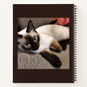 Seal Point Siamese Cat Portrait Journal (Dos)