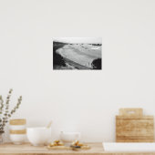 Seal Rock-Duotone Poster (Keuken)