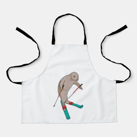 Seal Skier Ski Schort (Voorkant)