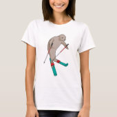 Seal Skier Ski T-shirt (Voorkant)