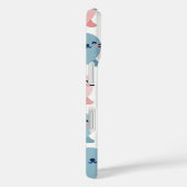 🐾 Seal Snuggles | Schattigee pasteltelefoonhoes � Case-Mate iPhone Case (Achterkant / Rechts)