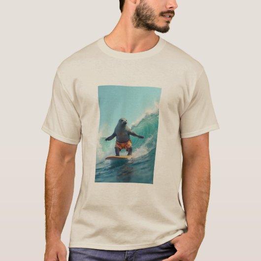 Seal Surfer T-shirt (Voorkant)