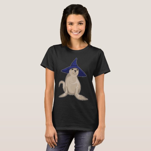 Seal Witch Pet T-shirt (Voorkant volledig)