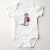 Seal with Drinking cup Romper (Voorkant)
