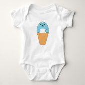 Seal with Ice cream cone Romper (Voorkant)