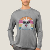 Seal Zonnebril Fun Tri-Blend Shirt (Voorkant volledig)