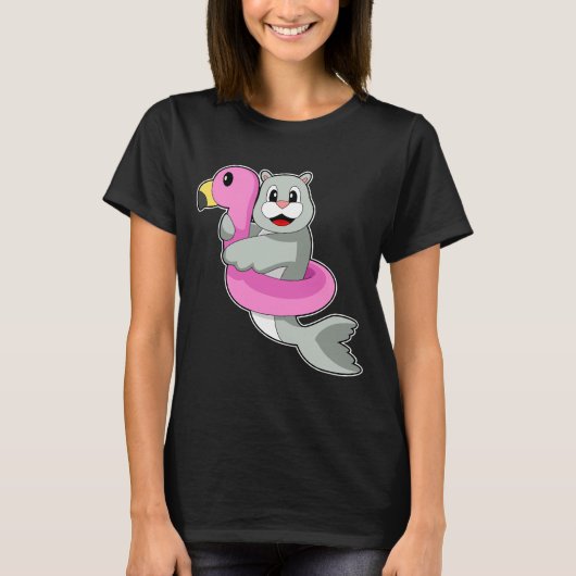 Seal Zwemring Flamingo T-shirt (Voorkant)