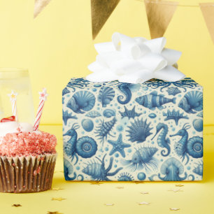  Sealife Animals Pattern Cadeaupapier
