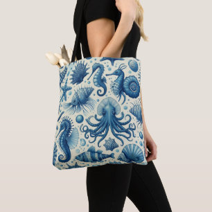 Sealife Animals Pattern Draagtas