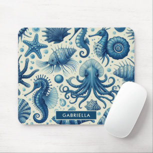 Sealife Animals Pattern Muismat