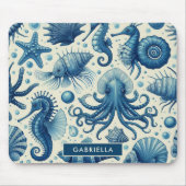  Sealife Animals Pattern Muismat (Voorkant)