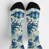  Sealife Animals Pattern Sokken (Top)