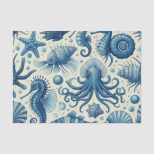 Sealife Animals Pattern Tissuepapier