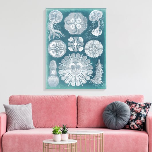 Sealife Blueprint IV Canvas Afdruk (Insitu (Woonkamer))