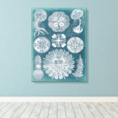 Sealife Blueprint IV Canvas Afdruk (Insitu (Houten vloer))