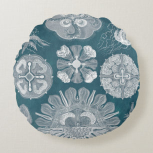 Sealife Blueprint IV Rond Kussen