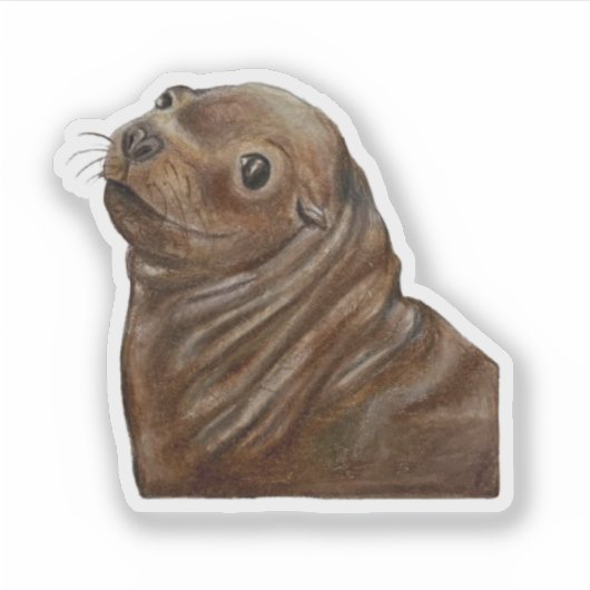 SeaLion-Sticker Sticker (Voorkant)