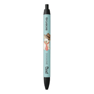 Sealyham Terrier Dad Black Ink Pen