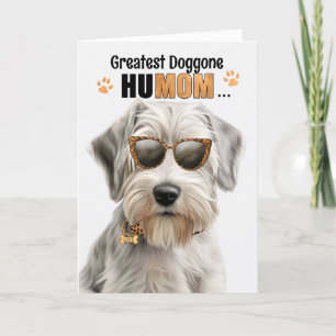 Sealyham Terrier Dog Beste HuMOM Ooit Moederdag Feestdagen Kaart