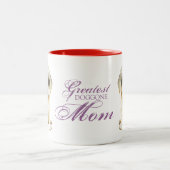 Sealyham Terrier Heart Ma Two-Tone Coffee Mok (Center)