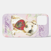 Sealyham Terrier Heart Mom Coque-Mate coque iphone (Verso (horizontal))