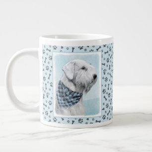 Sealyham Terrier Painting - Cute Original Dog Art Extra Grote Beker