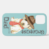 Sealyham Terrier Papa Coque-Mate coque iphone (Verso (horizontal))