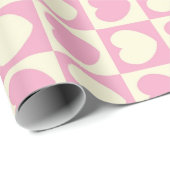 SEAM-AANPASSINGEN: Valentijn Heart Check Papier (Rol Hoek)