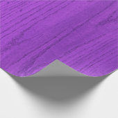 SEAM MATCHES: Paars houtkorrel Cadeaupapier (Hoek)