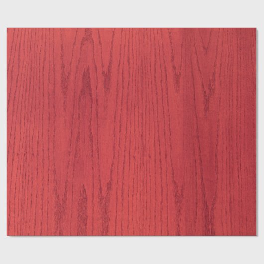 SEAM MATCHES: Rode houtkorrel Cadeaupapier (Vlak)