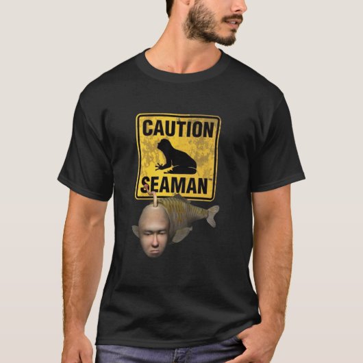 Seaman Dreamcast Classic T-shirt (Voorkant)