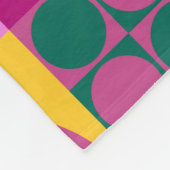Seamless abstract geometric background pattern, r fleece deken (Hoek)
