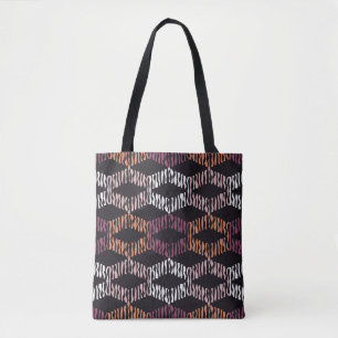 Seamless abstract geometric pattern. Strips. Mosai Draagtas