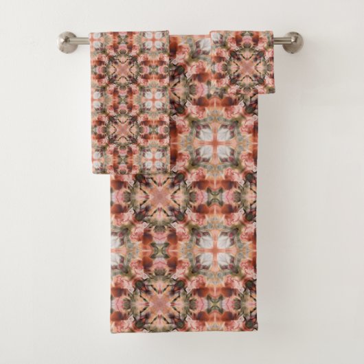Seamless abstract ornamental brown decor kaleidosc (En situation)