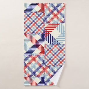 Seamless background pattern. Patchwork pattern of