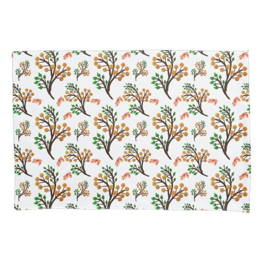 Seamless Botanical Pattern with Flowers | Cute Nat Kussensloop (Voorkant)