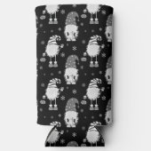 seamless Christmas Scinavian black pattern (Voorkant)
