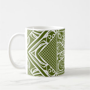 Seamless floral geometric pattern. Winthrop Koffiemok