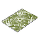 Seamless floral geometric pattern. Winthrop Notitieboek (Linkerzijde)